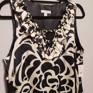 Brand New with Tags NYC Black & White Dress Size 16
